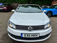 USED 2011 11 VOLKSWAGEN EOS 1.4 TSI Sport Cabriolet 2dr Petrol Manual Euro 5 (160 ps) LEATHER, LOW MILES CONVERTIBLE