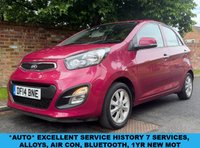2014 KIA PICANTO 1.25 2 Hatchback 5dr Petrol Auto Euro 5 (84 bhp) &pound;7500.00