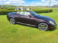 USED 2005 55 LEXUS SC 4.3 430 Convertible 2dr Petrol Automatic (287 g/km, 282 bhp) FULLY LOADED + GREAT SPECIFICATION + ONLY 38K WITH FULL SERVICE HISTORY + 2 KEYS + LOW MILEAGE + 1 FORMER KEEPER + 12 MONTHS MOT + 6 MONTHS WARRANTY + FINANCE AVAILABLE + SAT NAV + ALLOYS + ANY INSPECTION WELCOME