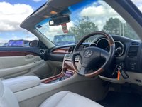 USED 2005 55 LEXUS SC 4.3 430 Convertible 2dr Petrol Automatic (287 g/km, 282 bhp) FULLY LOADED + GREAT SPECIFICATION + ONLY 38K WITH FULL SERVICE HISTORY + 2 KEYS + LOW MILEAGE + 1 FORMER KEEPER + 12 MONTHS MOT + 6 MONTHS WARRANTY + FINANCE AVAILABLE + SAT NAV + ALLOYS + ANY INSPECTION WELCOME