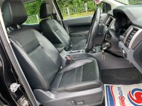 USED 2018 58 FORD RANGER 2.2 TDCi Black Edition Pickup Double Cab 4dr Diesel Auto 4WD Euro 6 (160 ps) ** NO VAT * *  SAT NAV **  TOWBAR
