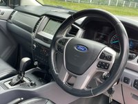 USED 2018 58 FORD RANGER 2.2 TDCi Black Edition Pickup Double Cab 4dr Diesel Auto 4WD Euro 6 (160 ps) ** NO VAT * *  SAT NAV **  TOWBAR