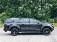 USED 2018 58 FORD RANGER 2.2 TDCi Black Edition Pickup Double Cab 4dr Diesel Auto 4WD Euro 6 (160 ps) ** NO VAT * *  SAT NAV **  TOWBAR