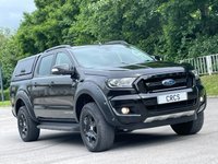 USED 2018 58 FORD RANGER 2.2 TDCi Black Edition Pickup Double Cab 4dr Diesel Auto 4WD Euro 6 (160 ps) ** NO VAT * *  SAT NAV **  TOWBAR