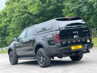 USED 2018 58 FORD RANGER 2.2 TDCi Black Edition Pickup Double Cab 4dr Diesel Auto 4WD Euro 6 (160 ps) ** NO VAT * *  SAT NAV **  TOWBAR