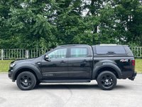 USED 2018 58 FORD RANGER 2.2 TDCi Black Edition Pickup Double Cab 4dr Diesel Auto 4WD Euro 6 (160 ps) ** NO VAT * *  SAT NAV **  TOWBAR