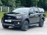 USED 2018 58 FORD RANGER 2.2 TDCi Black Edition Pickup Double Cab 4dr Diesel Auto 4WD Euro 6 (160 ps) ** NO VAT * *  SAT NAV **  TOWBAR