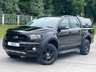 USED 2018 58 FORD RANGER 2.2 TDCi Black Edition Pickup Double Cab 4dr Diesel Auto 4WD Euro 6 (160 ps) ** NO VAT * *  SAT NAV **  TOWBAR