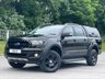 USED 2018 58 FORD RANGER 2.2 TDCi Black Edition Pickup Double Cab 4dr Diesel Auto 4WD Euro 6 (160 ps) ** NO VAT * *  SAT NAV **  TOWBAR