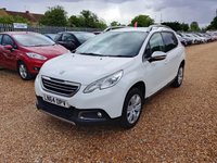 USED 2014 64 PEUGEOT 2008 1.6 e-HDi Allure Euro 5 (s/s) 5dr Â£20 TAX+SATNAV+DAB+P-SENSORS