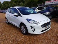 USED 2017 17 FORD FIESTA 1.0T EcoBoost Zetec Euro 6 (s/s) 3dr FSH+CRU+SATNAV+DAB+ULEZ FREE