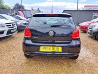 USED 2014 14 VOLKSWAGEN POLO 1.2 Match Edition Euro 5 3dr FULL SERVICE HISTORY+ULEZ FREE