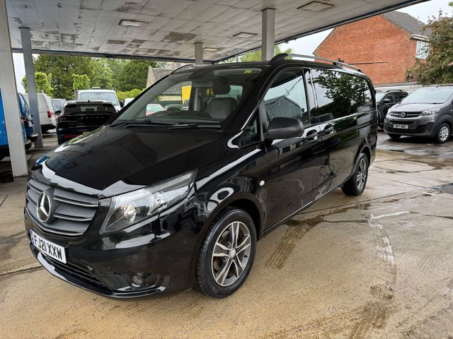 View our Mercedes-Benz Vito 2.0 114 CDI Progressive Crew Van Double Cab 5dr Diesel G-Tronic RWD L2 Euro 6 (s/s) (LWB) (136 ps)