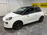 USED 2016 65 VAUXHALL ADAM 1.2i GLAM Hatchback 3dr Petrol Manual Euro 6 (70 ps) Pan Roof-2 Keys-Alloys-Climate Control