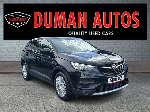 View our Vauxhall Grandland X 1.6 Turbo D BlueInjection Sport Nav SUV 5dr Diesel Auto Euro 6 (s/s) (120 ps)