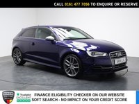 USED 2014 14 AUDI S3 2.0 TFSI Hatchback 3dr Petrol Manual quattro Euro 6 (s/s) (300 ps) FULL HISTORY+HEATED LEATHER