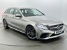 USED 2019 19 MERCEDES-BENZ C CLASS 1.5 C200 MHEV EQ Boost AMG Line (Premium) G-Tronic+ Euro 6 (s/s) 5dr CARPLAY, R/CAMERA, ALL-LED, 18