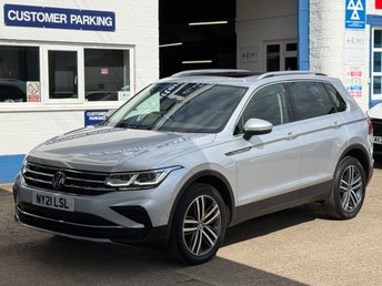 2021 VOLKSWAGEN TIGUAN 2.0 TDI Elegance SUV 5dr Diesel DSG 4Motion Euro 6 (s/s) (150 ps) &pound;23995.00