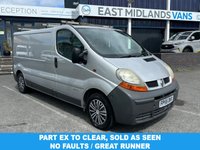 USED 2006 55 RENAULT TRAFIC 1.9 TD dCi LL29 Panel Van 4dr Diesel Manual (100 bhp) Great Van, Part Ex to Clear