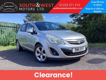 2011 VAUXHALL CORSA 1.2 16V SXi Hatchback 5dr Petrol Manual Euro 5 (A/C) (85 ps) &pound;2455.00