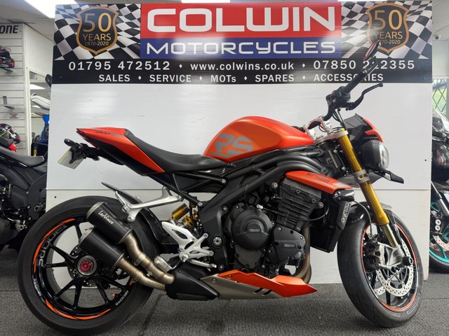 2023 23 TRIUMPH SPEED TRIPLE 1200 1160 RS Naked Petrol Manual Euro 5 (179 ps) 