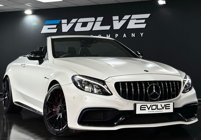 View our Mercedes-Benz C-Class 4.0 C63 V8 BiTurbo AMG S (Premium) Cabriolet 2dr Petrol SpdS MCT Euro 6 (s/s) (510 ps)