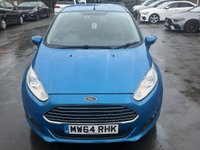 USED 2014 64 FORD FIESTA 1.0T EcoBoost Zetec Hatchback 5dr Petrol Powershift Euro 5 (100 ps) &pound;35 ROAD TAX - FULL SERV HIST