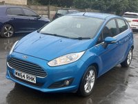 USED 2014 64 FORD FIESTA 1.0T EcoBoost Zetec Hatchback 5dr Petrol Powershift Euro 5 (100 ps) &pound;35 ROAD TAX - FULL SERV HIST
