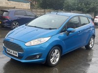 USED 2014 64 FORD FIESTA 1.0T EcoBoost Zetec Hatchback 5dr Petrol Powershift Euro 5 (100 ps) &pound;35 ROAD TAX - FULL SERV HIST