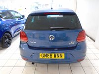USED 2017 66 VOLKSWAGEN POLO 1.2 TSI BlueMotion Tech Match Hatchback 5dr Petrol Manual Euro 6 (s/s) (90 ps) 