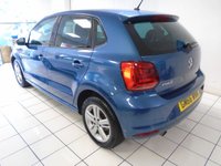 USED 2017 66 VOLKSWAGEN POLO 1.2 TSI BlueMotion Tech Match Hatchback 5dr Petrol Manual Euro 6 (s/s) (90 ps) 