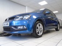 USED 2017 66 VOLKSWAGEN POLO 1.2 TSI BlueMotion Tech Match Hatchback 5dr Petrol Manual Euro 6 (s/s) (90 ps) 