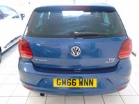 USED 2017 66 VOLKSWAGEN POLO 1.2 TSI BlueMotion Tech Match Hatchback 5dr Petrol Manual Euro 6 (s/s) (90 ps) 