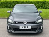 USED 2017 67 VOLKSWAGEN GOLF 2.0 TDI BlueMotion Tech GTD Hatchback 5dr Diesel DSG Euro 6 (s/s) (184 ps) FRONT HEATED SEATS  +  SAT NAV
