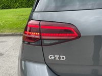 USED 2017 67 VOLKSWAGEN GOLF 2.0 TDI BlueMotion Tech GTD Hatchback 5dr Diesel DSG Euro 6 (s/s) (184 ps) FRONT HEATED SEATS  +  SAT NAV