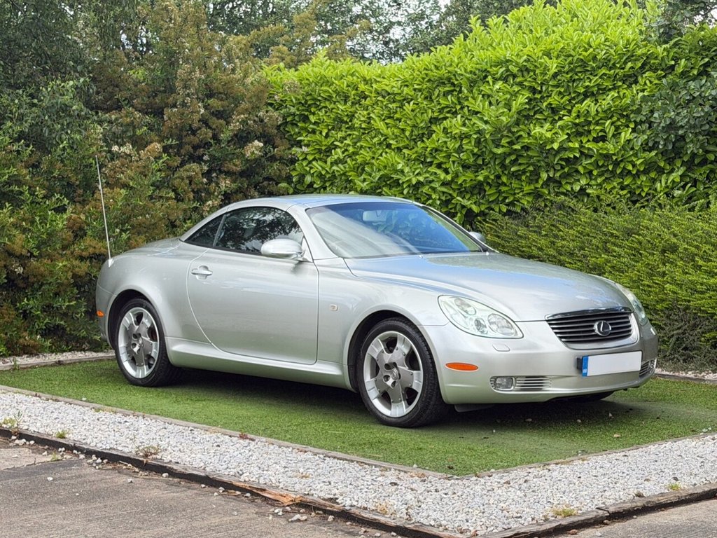 USED 2004 53 LEXUS SC 4.3 430 Convertible 2dr Petrol Automatic (287 g/km, 282 bhp) HEATED LEATHER, SAT NAV, 2 KEYS