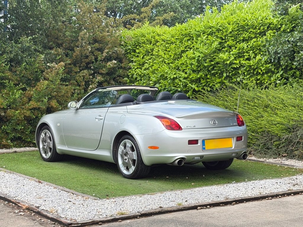 USED 2004 53 LEXUS SC 4.3 430 Convertible 2dr Petrol Automatic (287 g/km, 282 bhp) HEATED LEATHER, SAT NAV, 2 KEYS