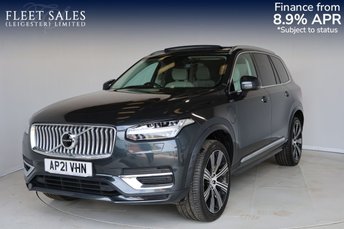2021 VOLVO XC90 2.0h T8 Twin Engine Recharge 11.6kWh Inscription Pro SUV 5dr Petrol Plug-in Hybrid Auto 4WD Euro 6 (s/s) (390 ps) &pound;24500.00