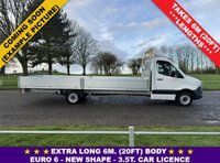 USED 2022 72 MERCEDES-BENZ SPRINTER 2.1 315Cdi 3.5t. Xtra Long 6m (20ft) Dropside Eu. 6 XLWB (New Shape) 150Bhp  Only 55164 Miles From New
