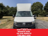 USED 2022 22 VOLKSWAGEN CRAFTER 2.0 3.5t. 5.2m (17ft) Curtainside, Sprinter Size, Air Con, Eu 6 140Bhp 8ft (2.4m) Internal Height, Air Con