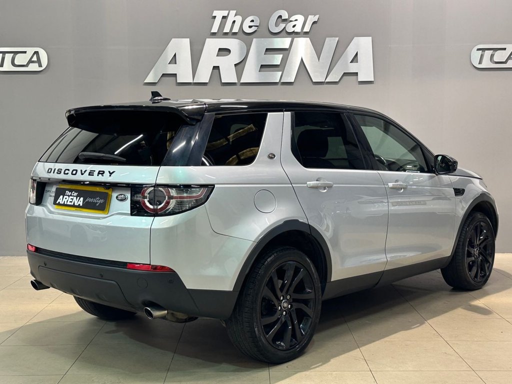 USED 2016 16 LAND ROVER DISCOVERY SPORT 2.0 TD4 HSE Black SUV 5dr Diesel Auto 4WD Euro 6 (s/s) (180 ps) 7 SEATS-5 SERVICE VISITS