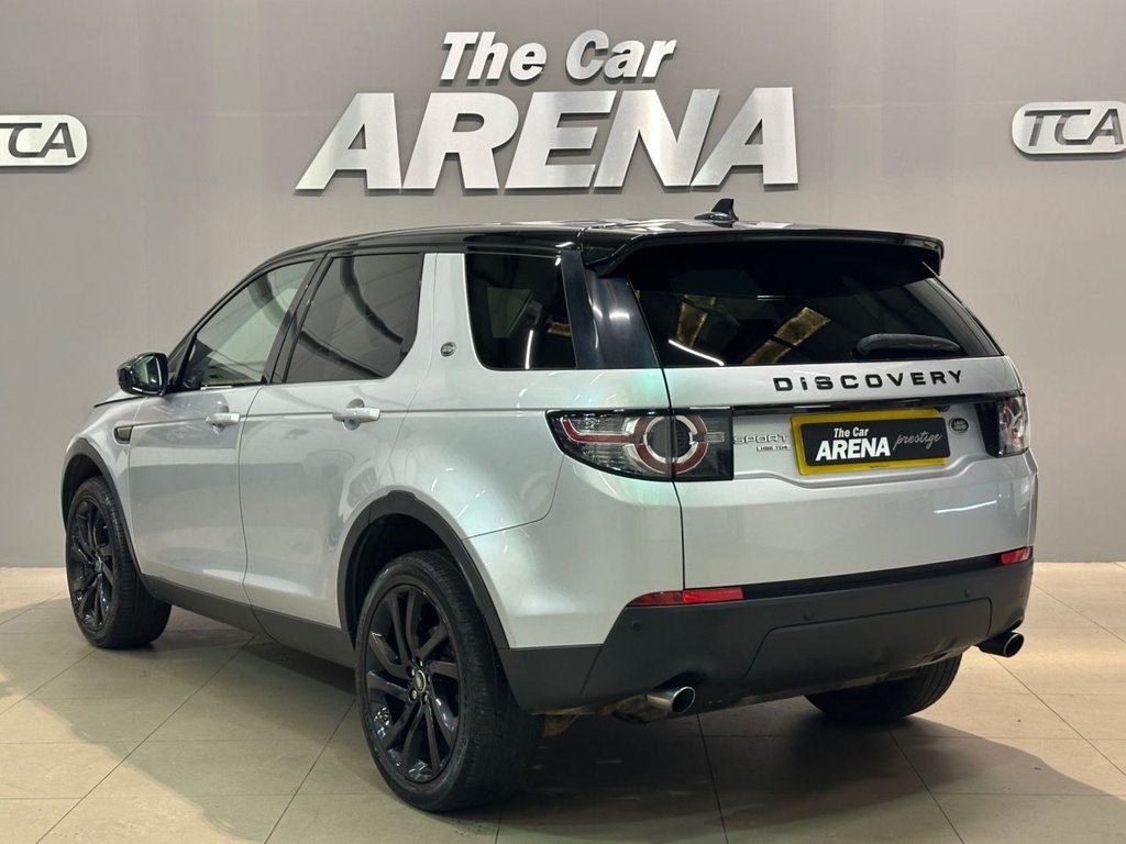 USED 2016 16 LAND ROVER DISCOVERY SPORT 2.0 TD4 HSE Black SUV 5dr Diesel Auto 4WD Euro 6 (s/s) (180 ps) 7 SEATS-5 SERVICE VISITS