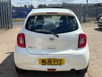 USED 2015 15 NISSAN MICRA 1.2 Acenta Euro 5 5dr FULL SERVICE HISTORY
