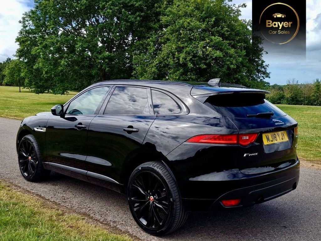 USED 2018 18 JAGUAR F-PACE 2.0 P250i R-Sport SUV 5dr Petrol Auto AWD Euro 6 (s/s) (250 ps) FINANCE AVAILABLE