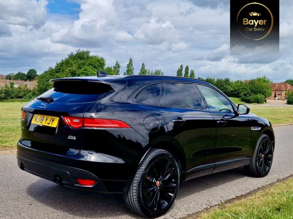 USED 2018 18 JAGUAR F-PACE 2.0 P250i R-Sport SUV 5dr Petrol Auto AWD Euro 6 (s/s) (250 ps) FINANCE AVAILABLE