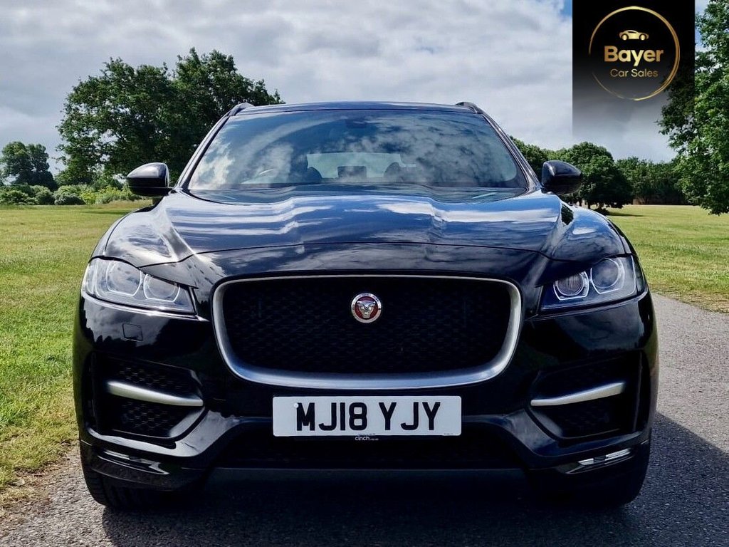 USED 2018 18 JAGUAR F-PACE 2.0 P250i R-Sport SUV 5dr Petrol Auto AWD Euro 6 (s/s) (250 ps) FINANCE AVAILABLE