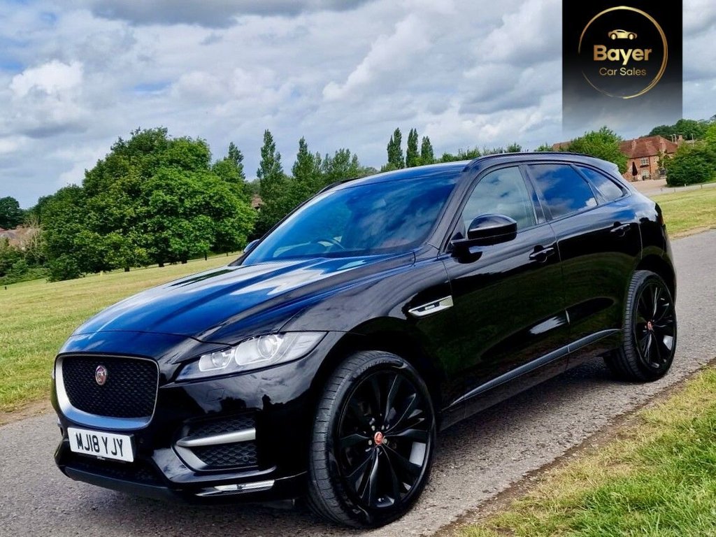 USED 2018 18 JAGUAR F-PACE 2.0 P250i R-Sport SUV 5dr Petrol Auto AWD Euro 6 (s/s) (250 ps) FINANCE AVAILABLE