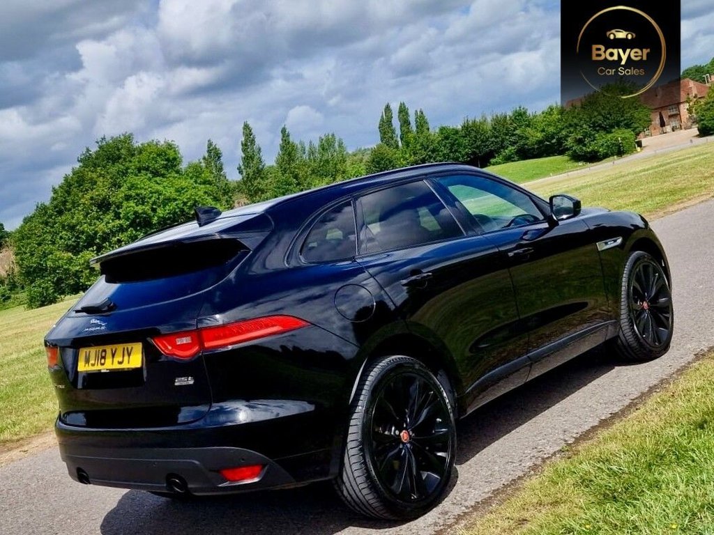 USED 2018 18 JAGUAR F-PACE 2.0 P250i R-Sport SUV 5dr Petrol Auto AWD Euro 6 (s/s) (250 ps) FINANCE AVAILABLE