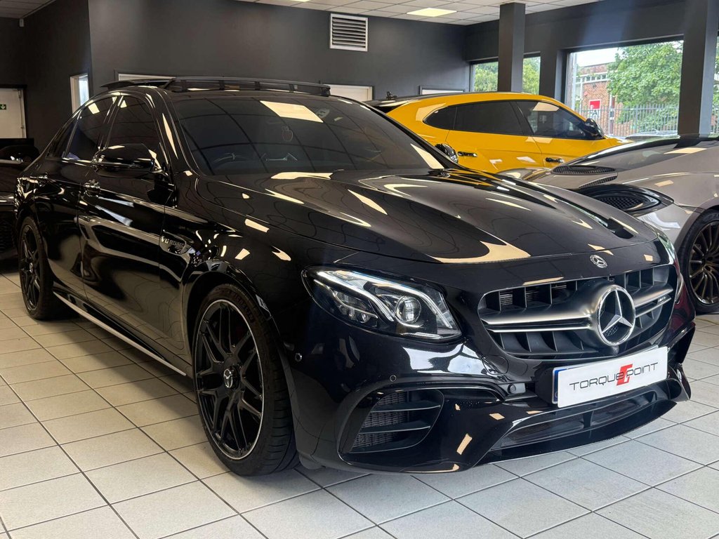 USED 2018 18 MERCEDES-BENZ E-CLASS 4.0 AMG E 63 S Premium 4Matic+ Auto 4WD 4dr FSH + 360 CAM + PAN ROOF