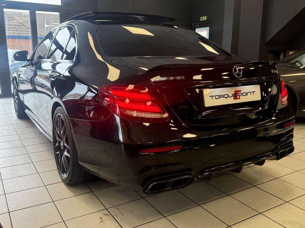 USED 2018 18 MERCEDES-BENZ E-CLASS 4.0 AMG E 63 S Premium 4Matic+ Auto 4WD 4dr FSH + 360 CAM + PAN ROOF